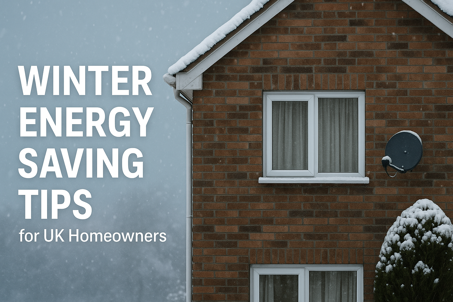 Cozy winter home interior with energy-efficient heating